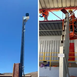 Proyecto de seguridad perimetral con cámaras de alta resolución para la Municipalidad de Chañaral.